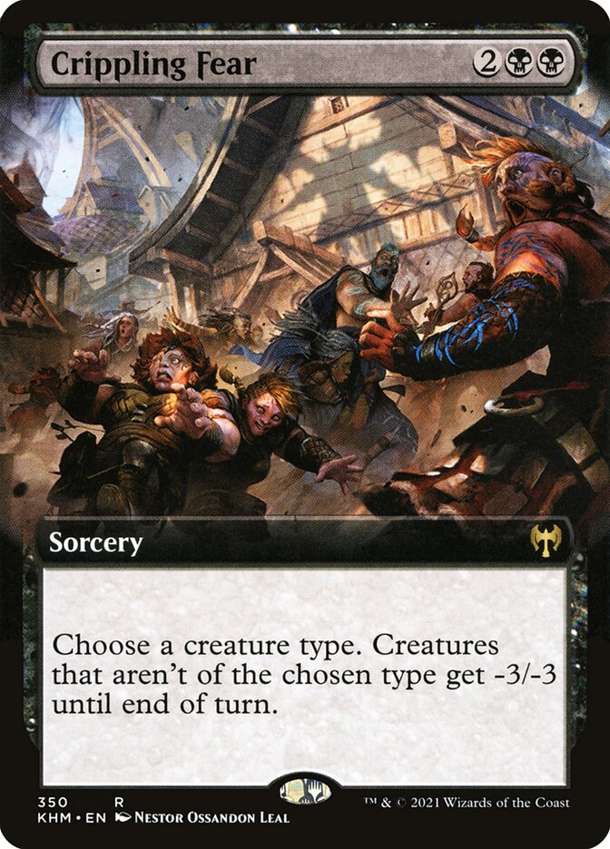 Crippling Fear (350) - Kaldheim (KHM)