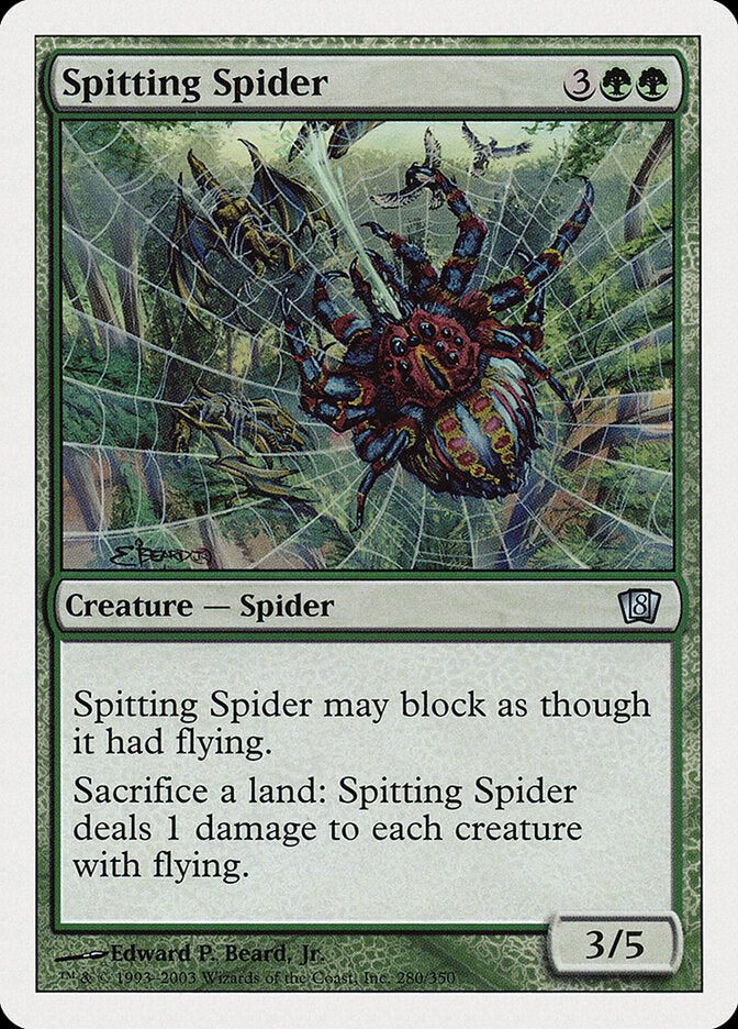Spitting Spider (280) - Eighth Edition (8ED)