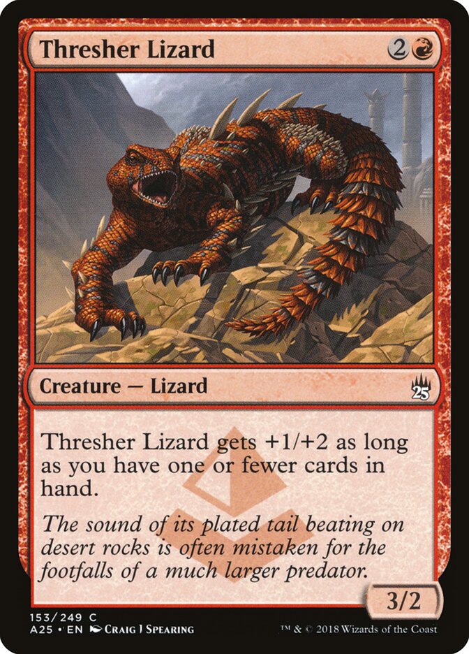 Thresher Lizard (153) - Masters 25 (A25)