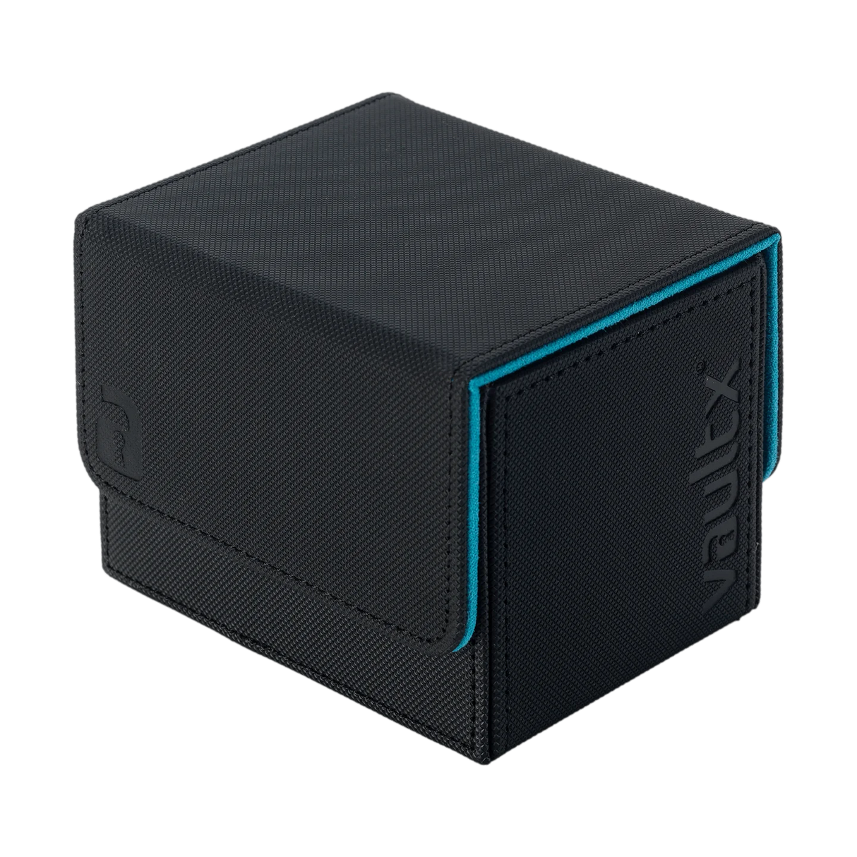 Vault X Premium Sideloading Deck Box 100+ - Black/Electric Blue