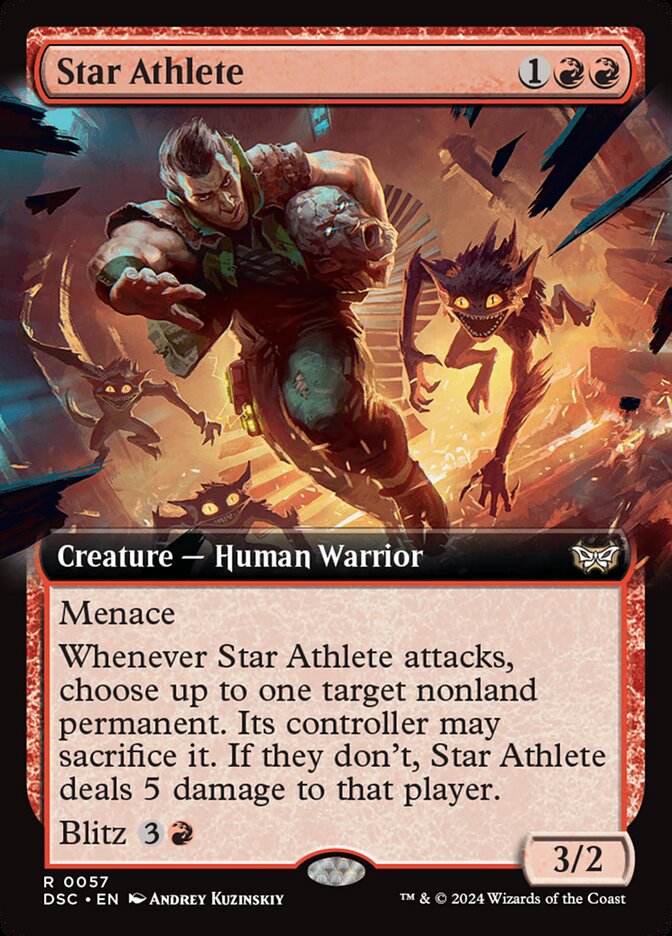 Star Athlete (57) - Duskmourn: House of Horror Commander (DSC)
