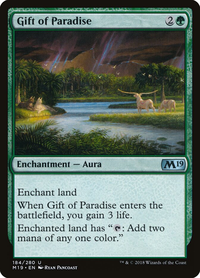 Gift of Paradise (184) - Core Set 2019 (M19)