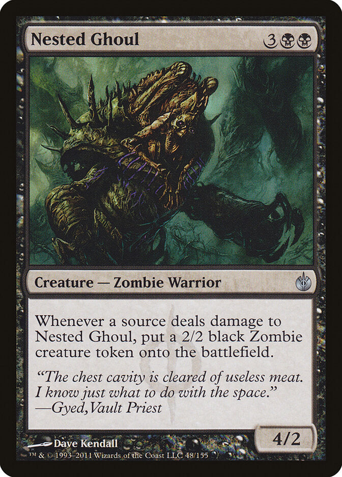 Nested Ghoul (48) - Mirrodin Besieged (MBS)