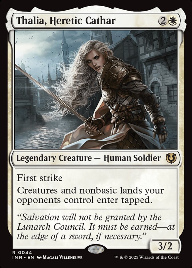 Thalia, Heretic Cathar (44) - Innistrad Remastered (INR)