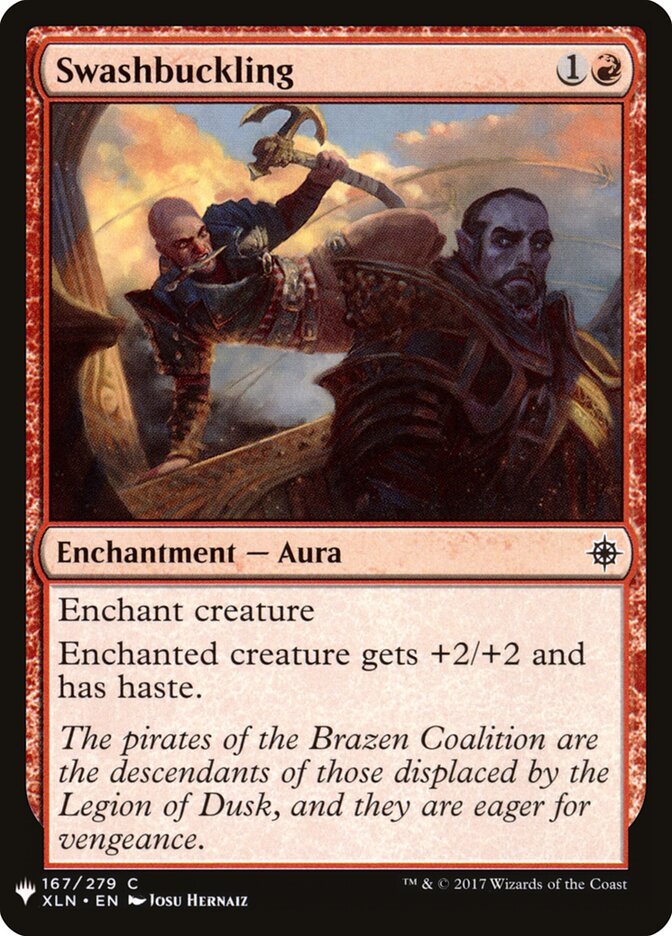Swashbuckling (XLN-167) - The List (PLST)