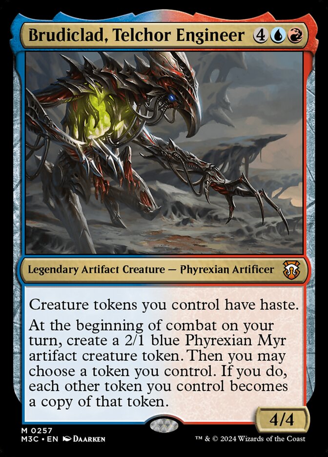 Brudiclad, Telchor Engineer (257) - Modern Horizons 3 Commander (M3C)