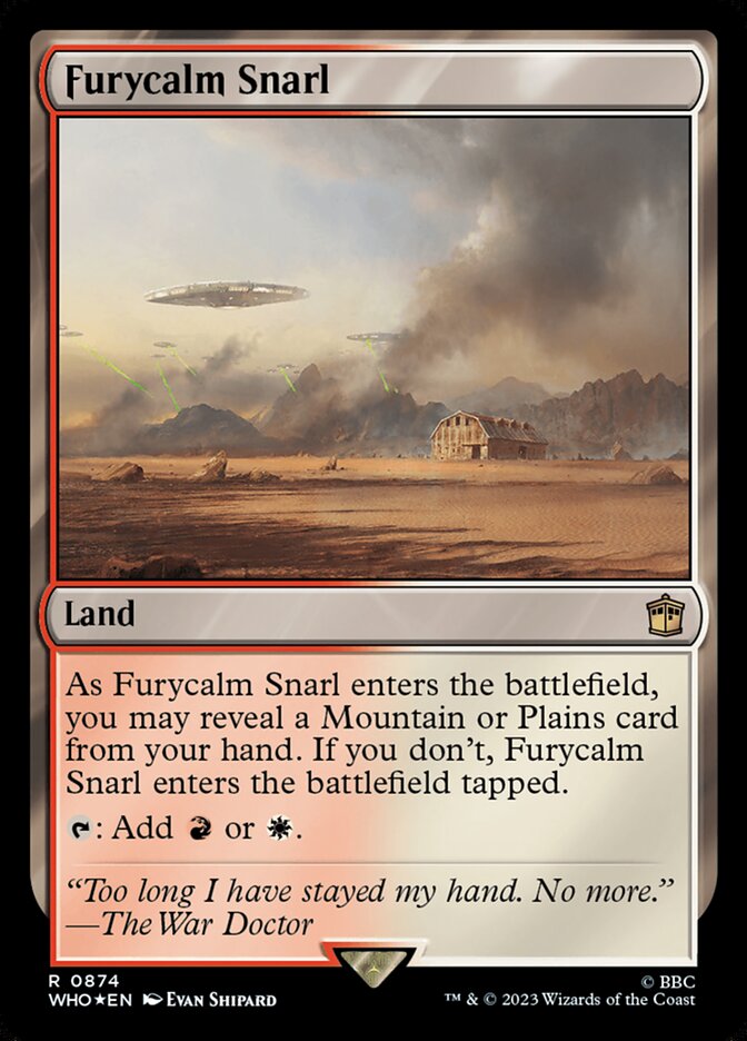 Furycalm Snarl (874) - Doctor Who (WHO)