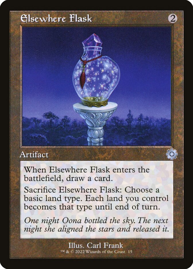Elsewhere Flask (15) - The Brothers' War Retro Artifacts (BRR)