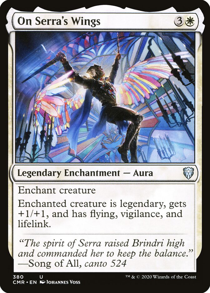 On Serra's Wings (380) - Commander Legends (CMR)