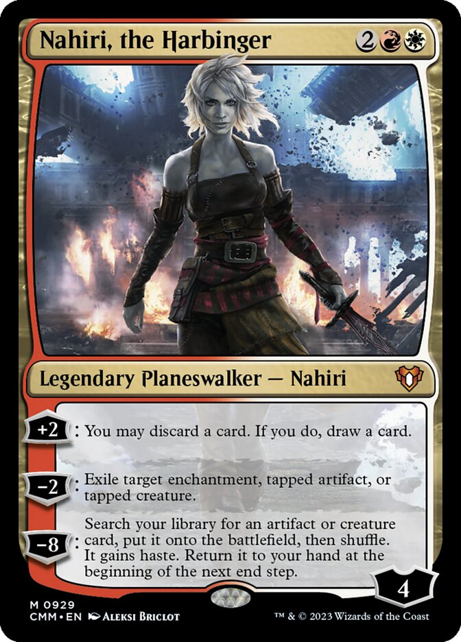 Nahiri, the Harbinger (929) - Commander Masters (CMM)