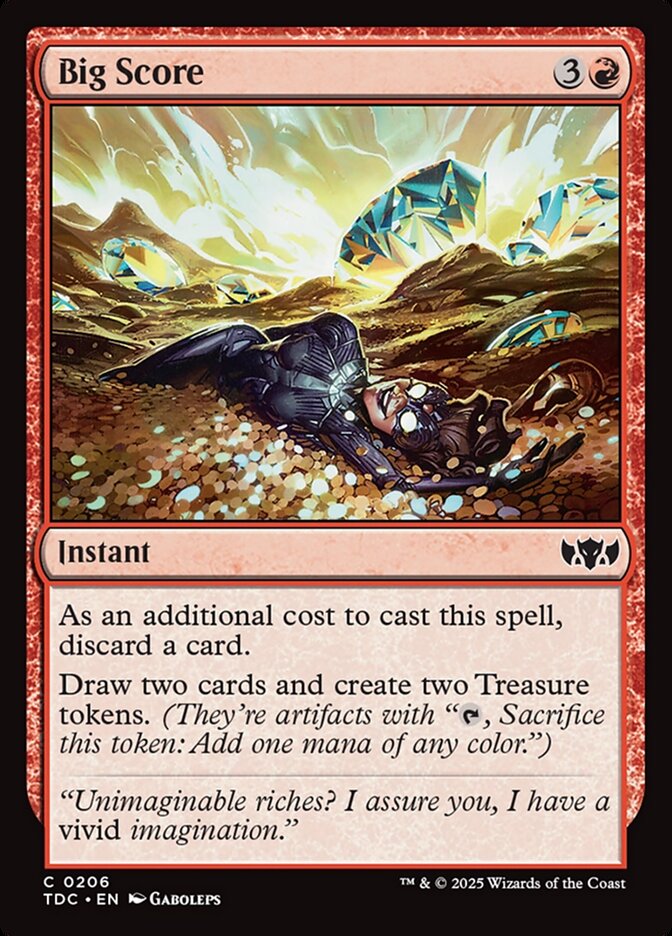 Big Score (206) - Tarkir: Dragonstorm Commander (TDC)