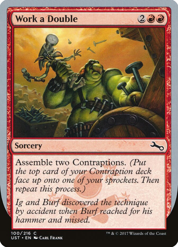 Work a Double (100) - Unstable (UST)