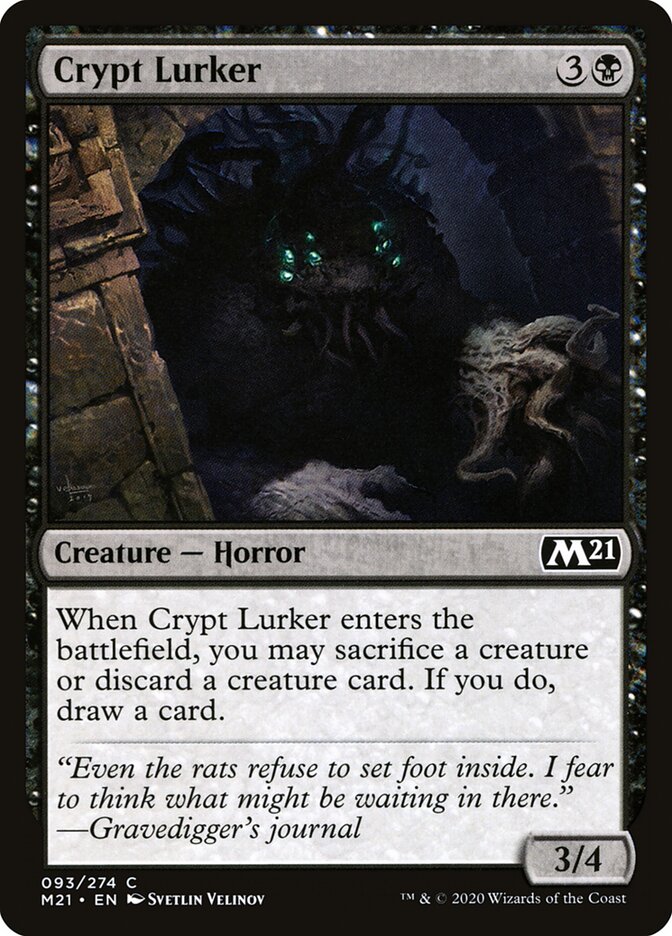 Crypt Lurker (93) - Core Set 2021 (M21)