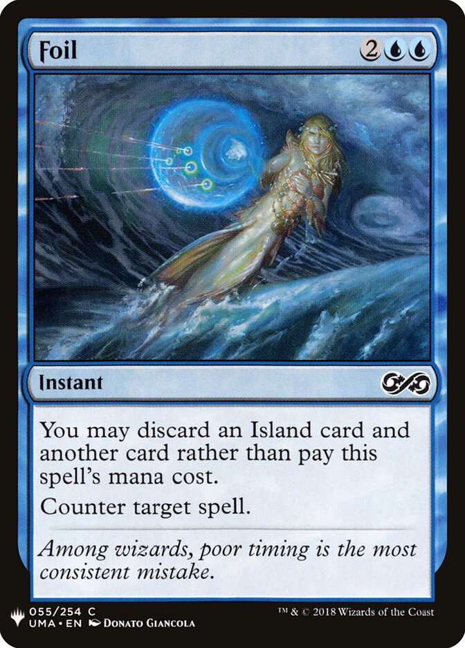 Foil (UMA-55) - The List (PLST)