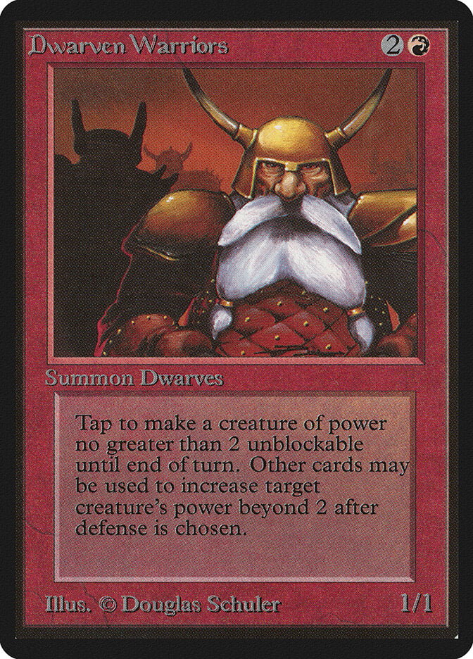 Dwarven Warriors (144) - Limited Edition Beta (LEB)