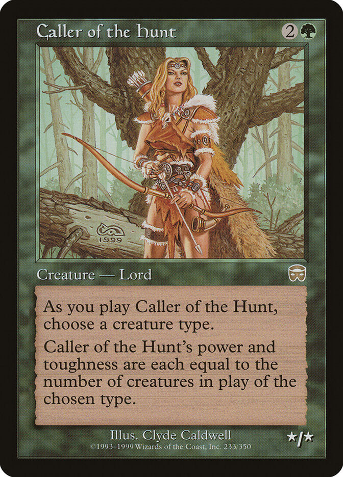 Caller of the Hunt (233) - Mercadian Masques (MMQ)