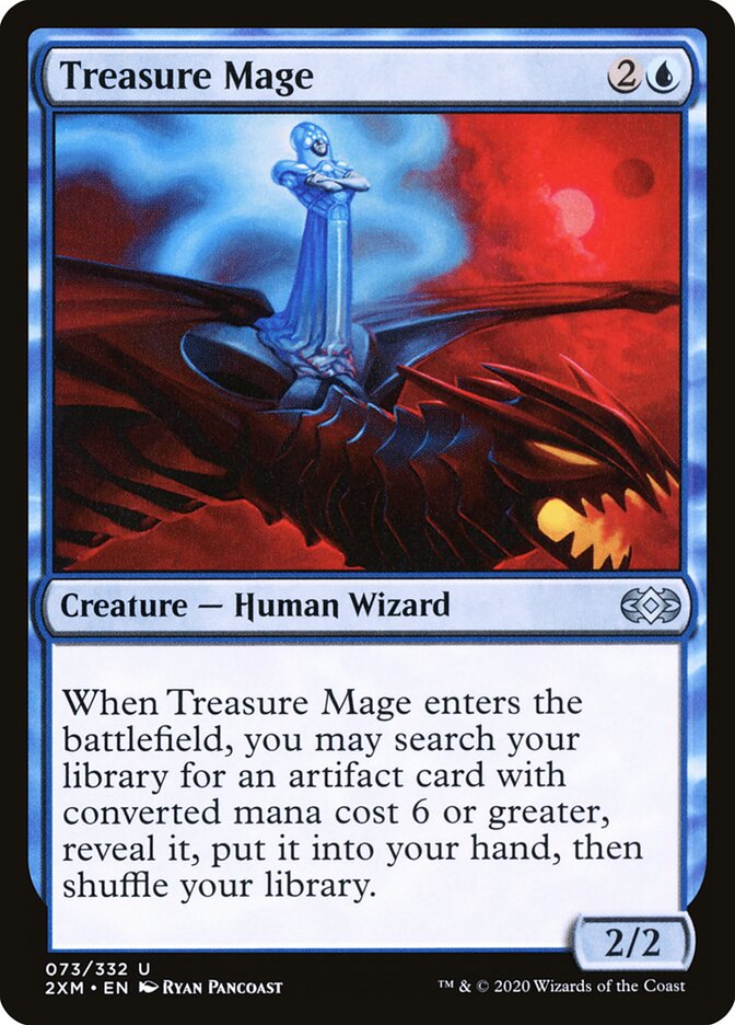 Treasure Mage (73) - Double Masters (2XM)