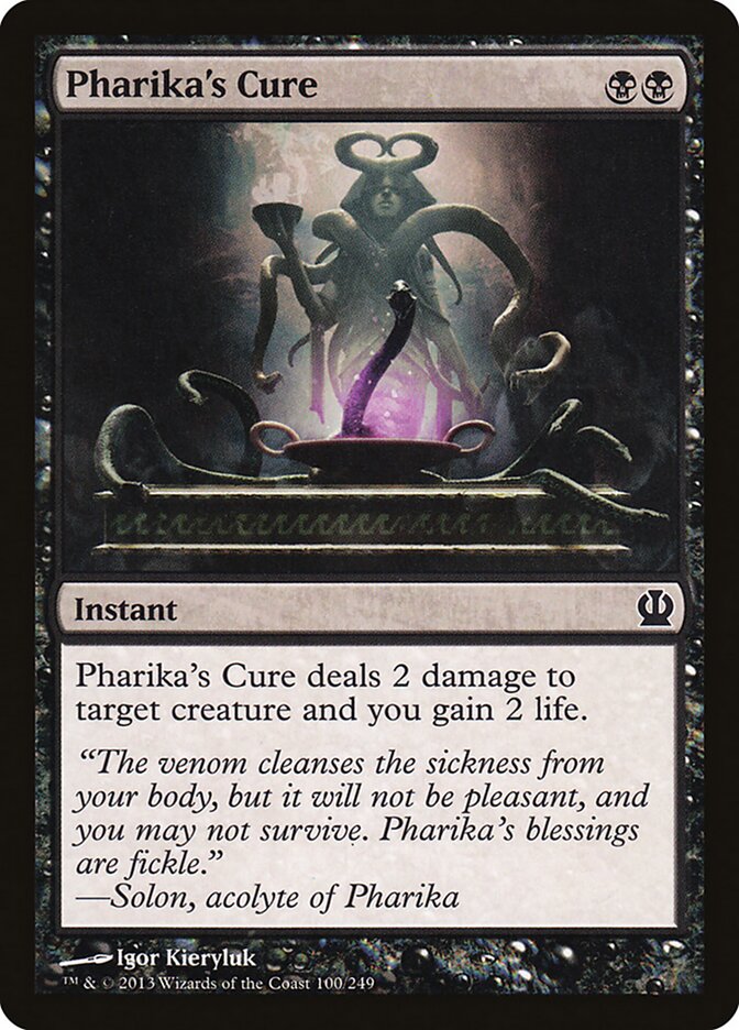 Pharika's Cure (100) - Theros (THS)