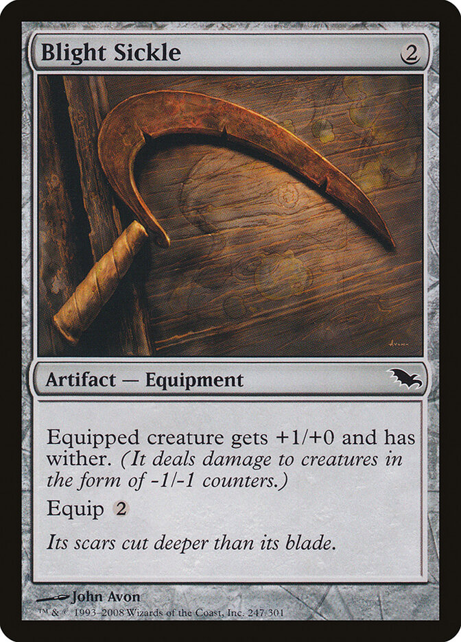 Blight Sickle (247) - Shadowmoor (SHM)