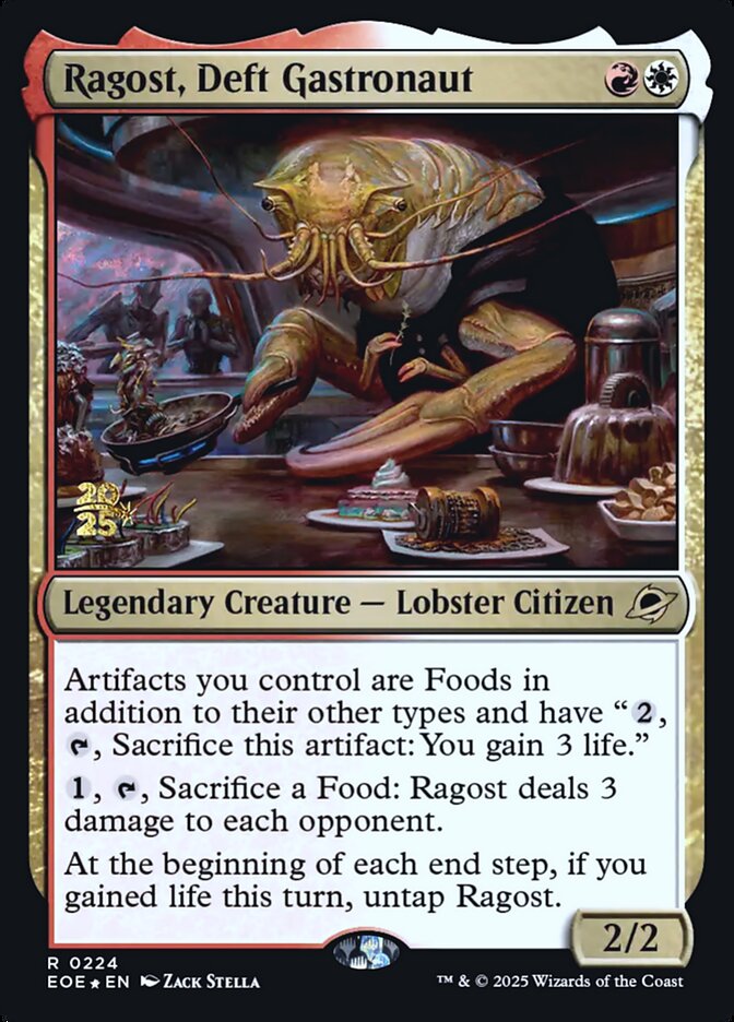 Ragost, Deft Gastronaut (224s) - Edge of Eternities Promos (PEOE)