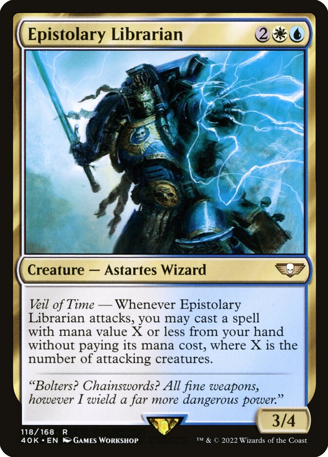 Epistolary Librarian (118) - Warhammer 40,000 Commander (40K)