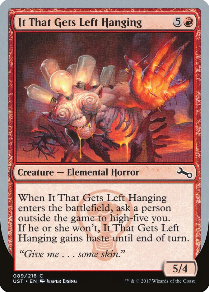 It That Gets Left Hanging (89) - Unstable (UST)