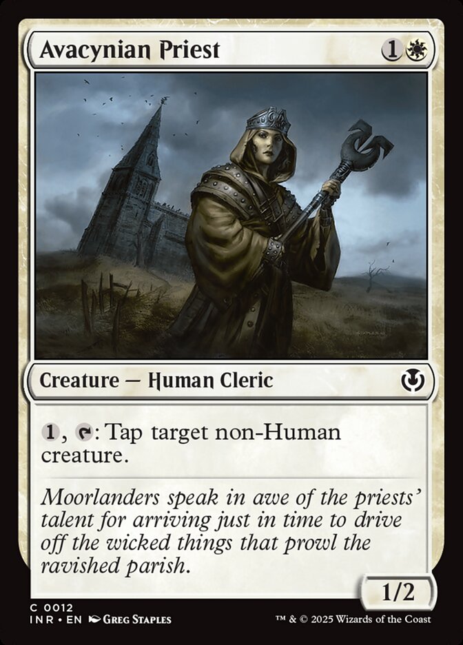 Avacynian Priest - Innistrad Remastered (INR)