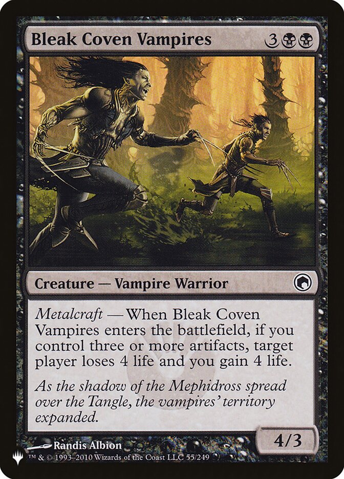 Bleak Coven Vampires (SOM-55) - The List (PLST)