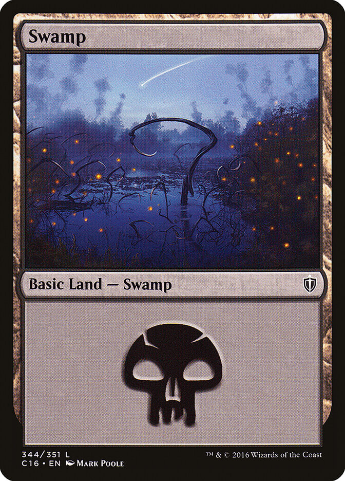 Swamp (344) - Commander 2016 (C16)