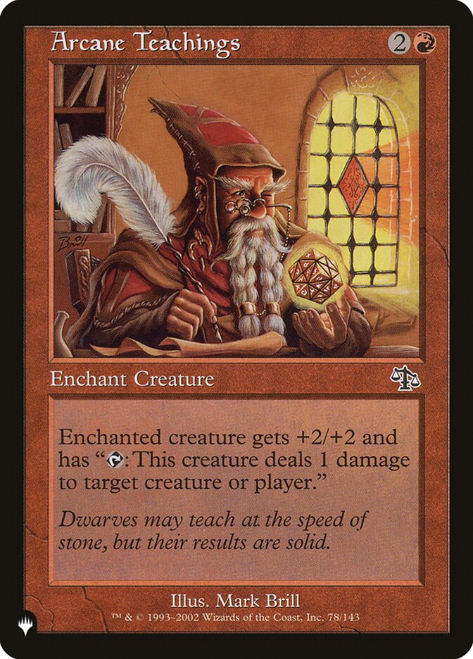 Arcane Teachings - The List (PLST)