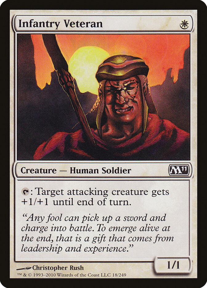 Infantry Veteran (18) - Magic 2011 (M11)