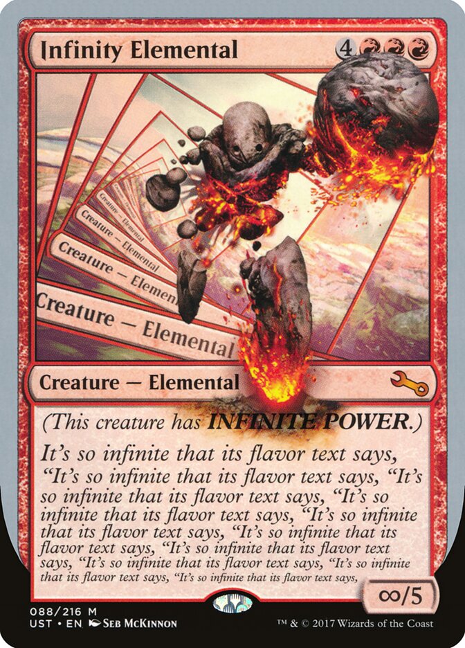 Infinity Elemental (88) - Unstable (UST)