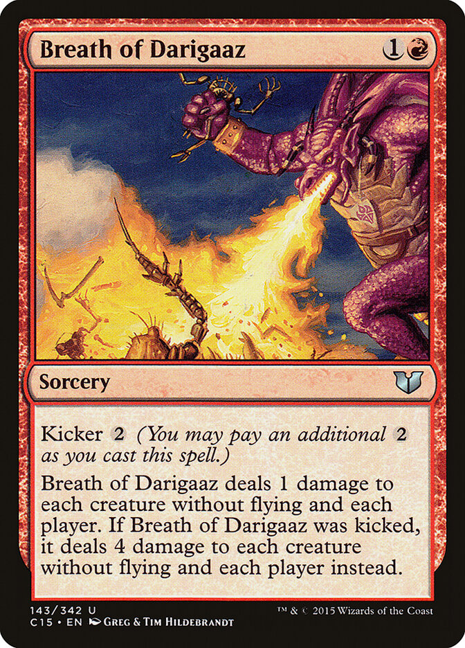 Breath of Darigaaz (143) - Commander 2015 (C15)