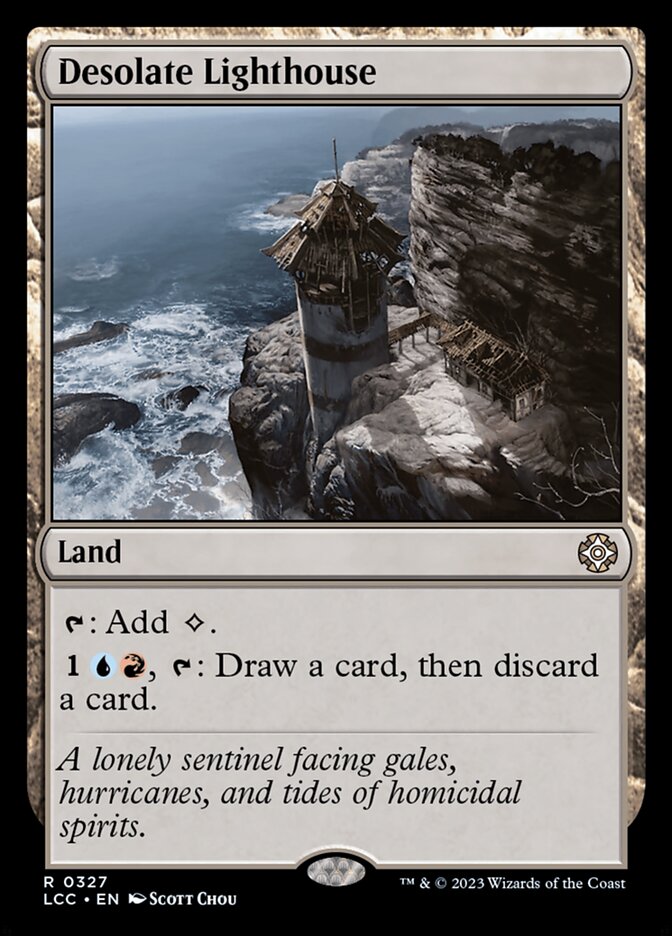 Desolate Lighthouse (327) - The Lost Caverns of Ixalan Commander (LCC)