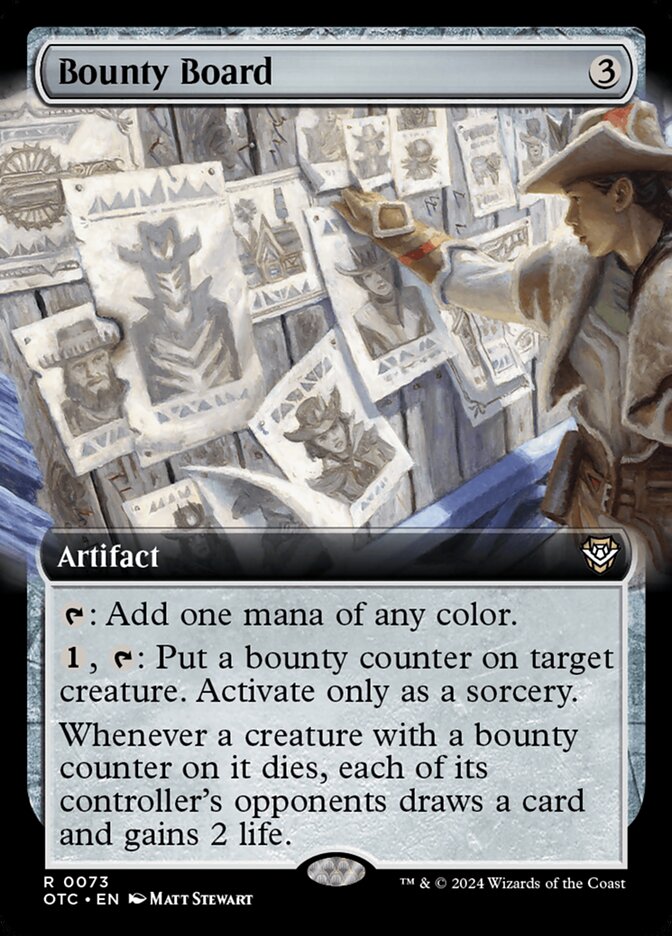 Bounty Board (73) - Outlaws of Thunder Junction Commander (OTC)