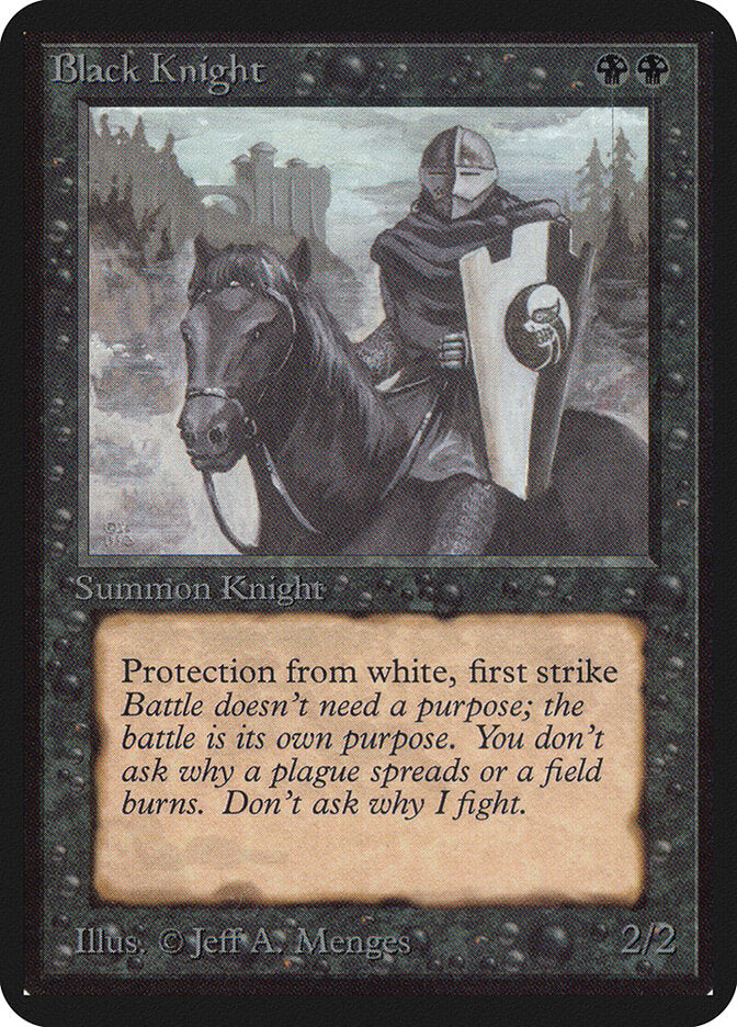 Black Knight (94) - Limited Edition Alpha (LEA)