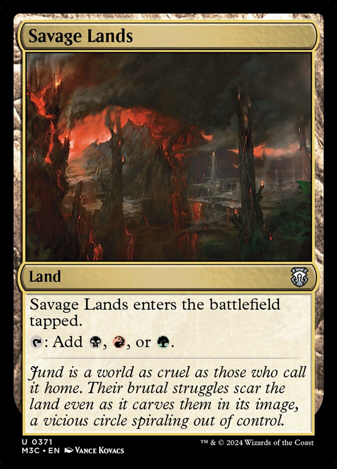 Savage Lands (371) - Modern Horizons 3 Commander (M3C)