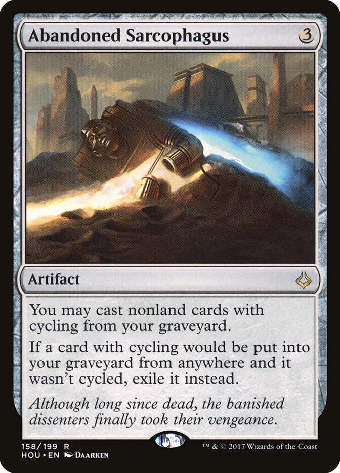 Abandoned Sarcophagus (158) - Hour of Devastation (HOU)