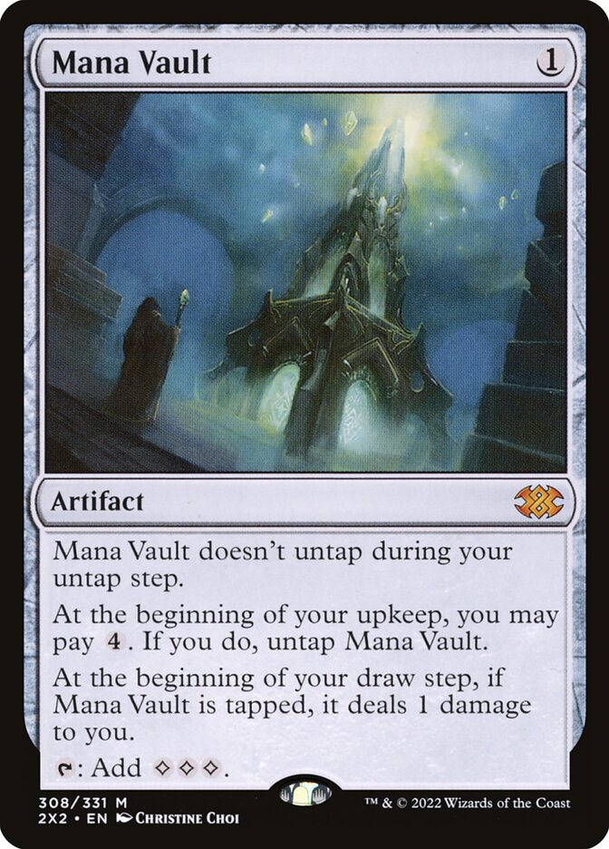 Mana Vault (308) - Double Masters 2022 (2X2)