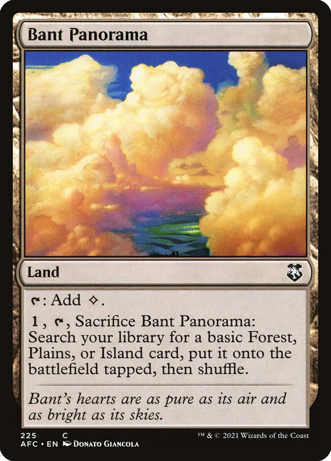 Bant Panorama (225) - Forgotten Realms Commander (AFC)