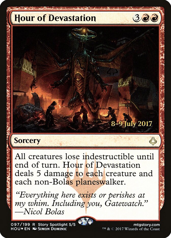 Hour of Devastation (97s) - Hour of Devastation Promos (PHOU)