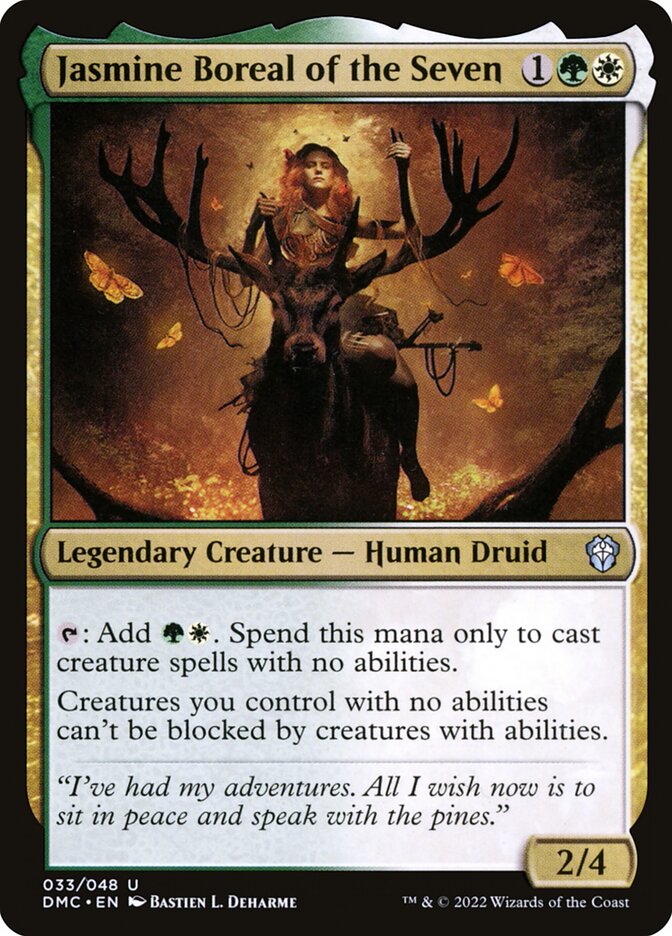 Jasmine Boreal of the Seven (33) - Dominaria United Commander (DMC)