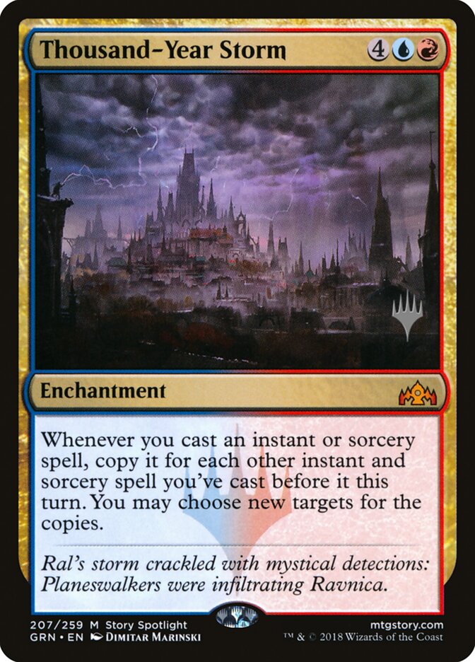 Thousand-Year Storm (207p) - Guilds of Ravnica Promos (PGRN)