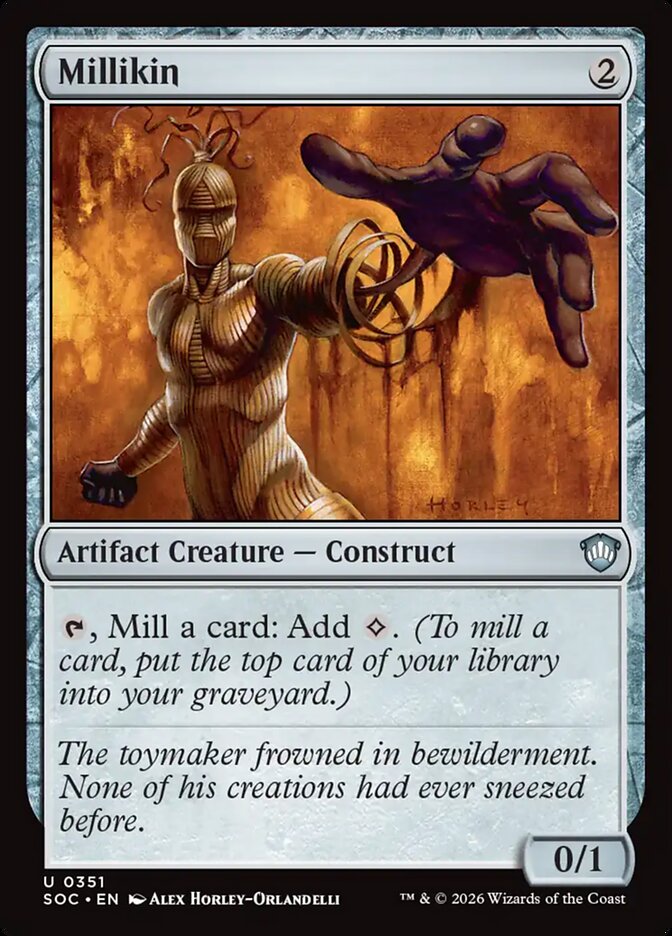 Millikin (351) - Secrets of Strixhaven Commander (SOC)