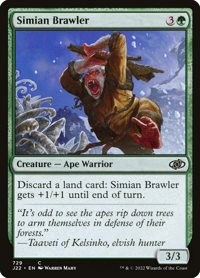 Simian Brawler (729) - Jumpstart 2022 (J22)