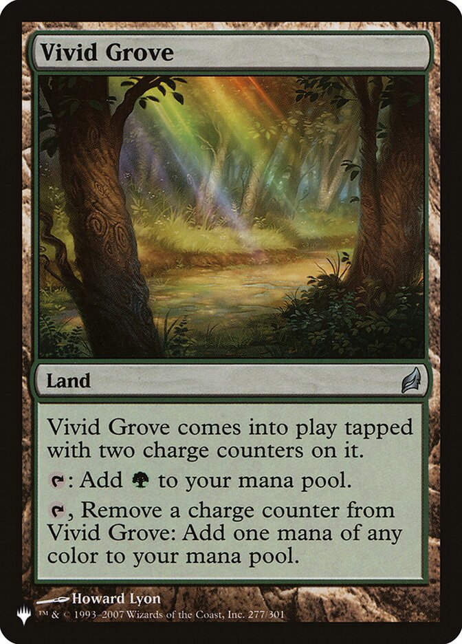 Vivid Grove (LRW-277) - The List (PLST)
