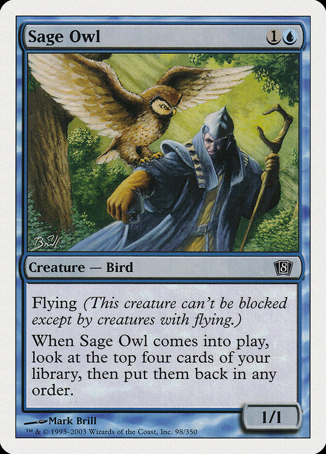 Sage Owl (98) - Eighth Edition (8ED)