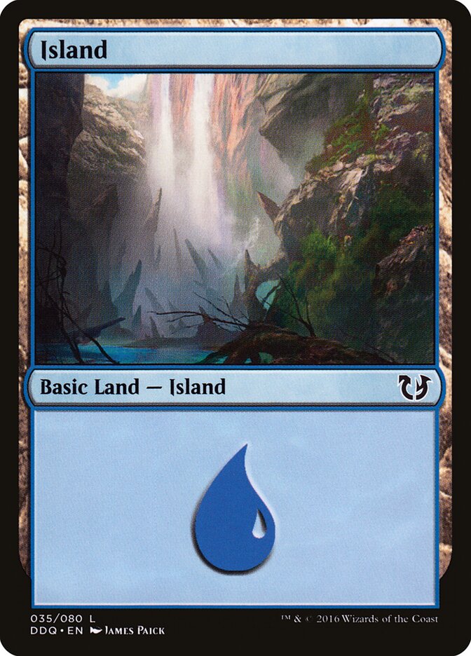 Island (35) - Duel Decks: Blessed vs. Cursed (DDQ)