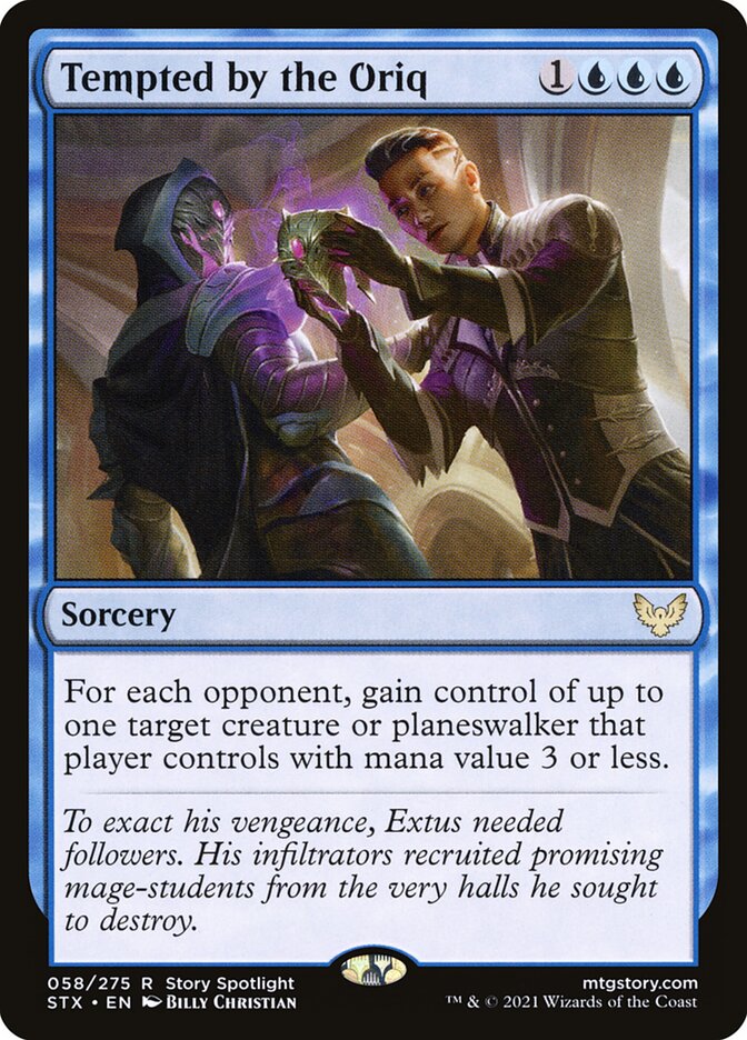 Tempted by the Oriq (58) - Strixhaven: School of Mages (STX)