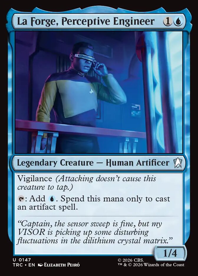 La Forge, Perceptive Engineer (147) - Star Trek Commander (TRC)